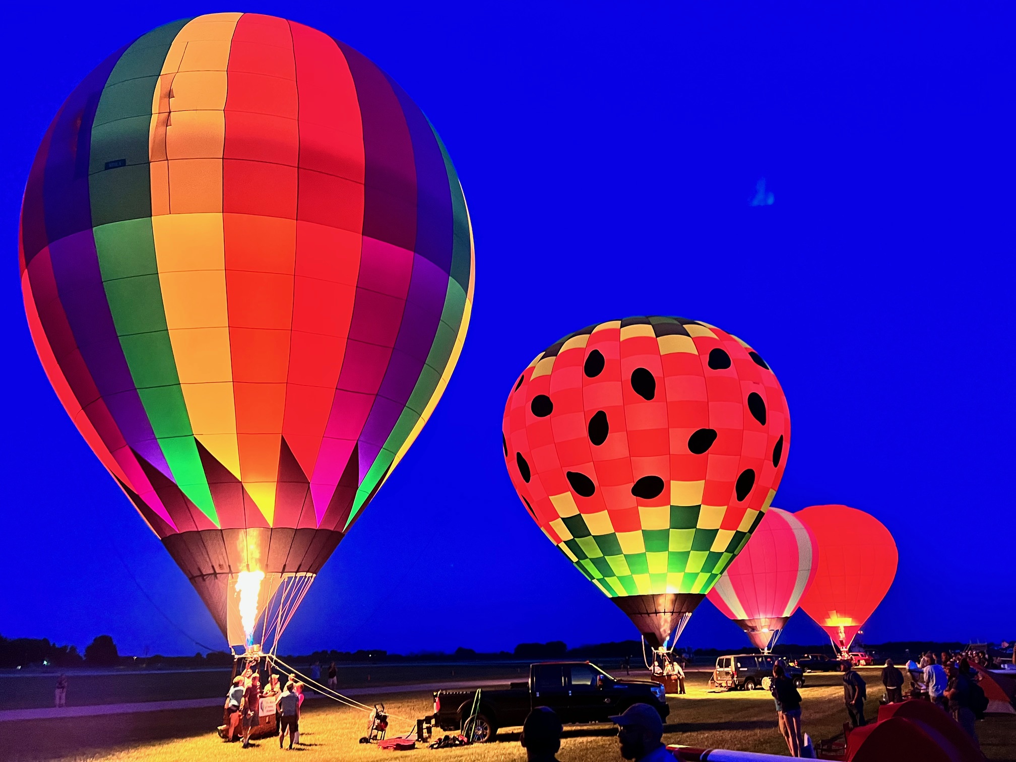 Night Hot Air Balloons